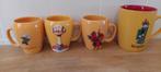 4 efteling chocomel mokken / bekers waarvan 1 xxl mok, Ophalen of Verzenden, Overige stijlen, Kop(pen) en/of Schotel(s)