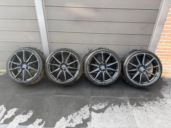 Originele Vossen HF-3 20” 5x112 ET40 8.5J PS4S Michelin 2025, Auto-onderdelen, Banden en Velgen, Banden en Velgen, Zomerbanden