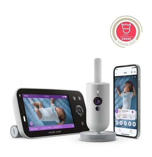 Philips Avent Premium Connected Babyfoon, Kinderen en Baby's, Babyfoons, Nieuw, Ophalen of Verzenden