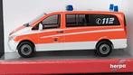 Mercedes Benz Vito Feuerwehr 1:87 H0 Herpa Pol, Leonrodstrasse 46 47 Dietenhoven, Verzenden, Cars@herpa.de, Nieuw