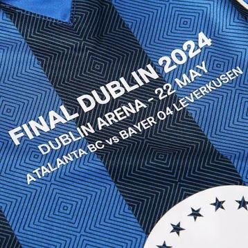 Atalanta Bergamo Limited edition final Dublin shirt beschikbaar voor biedingen