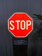 Oude stop borden, Ophalen of Verzenden, Gebruikt, Reclamebord