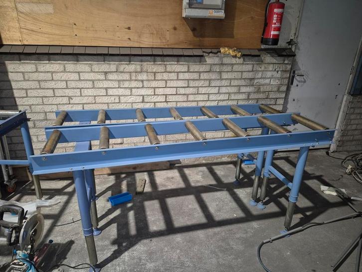 Rollenbaan zaagmachine, Doe-het-zelf en Verbouw, Gereedschap | Machine-onderdelen en Toebehoren, Zo goed als nieuw, Ophalen