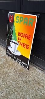 Tof nieuw emaille reclamebord van Spar Koffie en Thee N.V.️, Verzamelen, Merken en Reclamevoorwerpen, Reclamebord, ., Nieuw, Ophalen of Verzenden