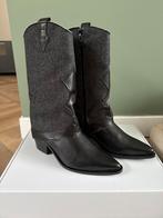 Nieuwe Dws Cowboy Laarzen, Ophalen, Nieuw, Zwart, Lage of Enkellaarzen