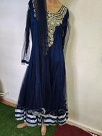 Gelegenheid  Indiase kleding, Maat 38/40 (M), Overige typen, Blauw, Ophalen of Verzenden