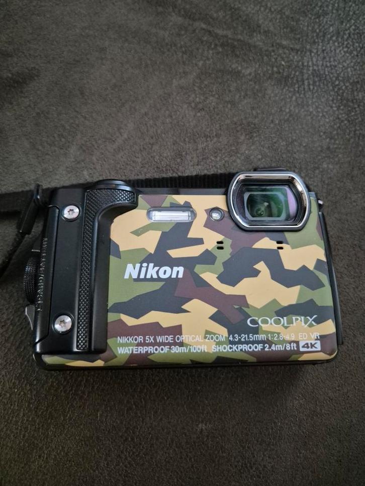 Nikon Coolpix W300 Onderwatercamera - Topconditie!, Audio, Tv en Foto, Fotocamera's Digitaal, Gebruikt, Compact, Nikon, 4 t/m 7 keer