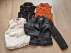 Bikerjack en giletjes maat 128/134, Kinderen en Baby's, Gebruikt, Meisje, Only, Ophalen of Verzenden