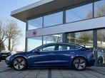 Tesla Model 3 Long Range Dual AWD Autopilot Panorama Leder, Auto's, Tesla, Automaat, 27 €/maand, Gebruikt, Blauw