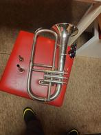 Le Triompha Trompet met Kist en Mondstukken, Ophalen of Verzenden, Gebruikt, Overige typen, Met koffer