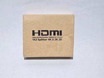 HDMI Splitter 1x2 – 1 ingang naar 2 uitgangen beschikbaar voor biedingen