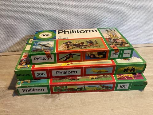 philiform sets 106 206 303, Antiek en Kunst, Antiek | Speelgoed, Ophalen