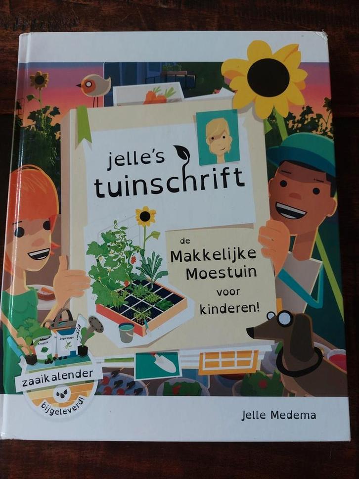 Saskia Naber - Jelle's tuinschrift, Boeken, Wonen en Tuinieren, Gelezen, Moestuin, Ophalen of Verzenden