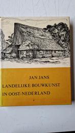 Jan Jans landelijke bouwkunst in Oost-Nederland, Boeken, Ophalen of Verzenden, Zo goed als nieuw, 20e eeuw of later