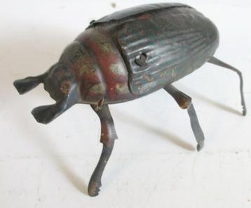 antiek tin toy wind up blikken Lehmann kever beschikbaar voor biedingen