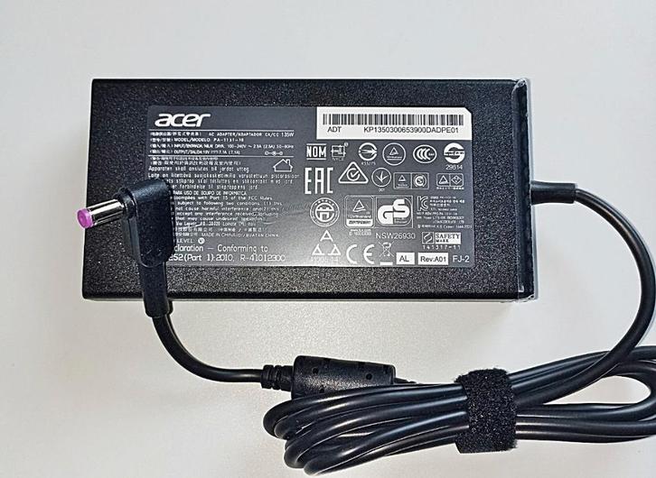 Oplader voor Acer Nitro 5 AN515-45-R6XD ,19v 7.1a, 135W, Computers en Software, Laptop-opladers, Nieuw, Ophalen of Verzenden