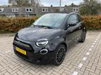 Fiat 500 E Icon 42K Wh 2022 Zwart, Auto's, Fiat, Stof, Zwart, Origineel Nederlands, Grijs
