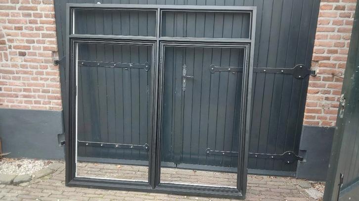 Aluminium kozijn zwart ( nieuw ), Doe-het-zelf en Verbouw, Kozijnen en Schuifpuien, Nieuw, Raamkozijn, Aluminium, 150 tot 225 cm