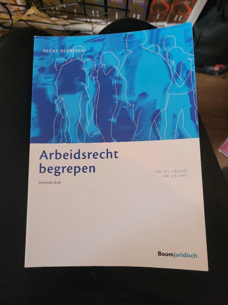 Arbeidsrecht begrepen, Boeken, Boomjuridisch, Zo goed als nieuw, Beta, HBO