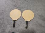 Set van 2 vintage badminton batjes, Ophalen of Verzenden, Gebruikt