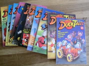 10 stripboeken uit de Ducktales reeks beschikbaar voor biedingen