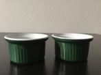 2 Ramekins Emile Henry, ovenschaaltjes., Ophalen of Verzenden, Overige stijlen, Porselein, Schaal of Schalen