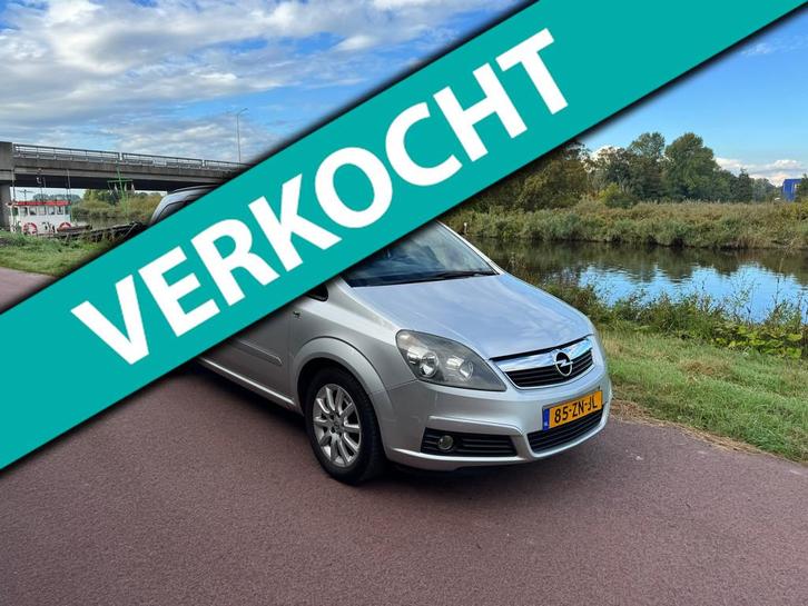 Opel Zafira 1.8 Temptation|7 pers|Dis=V.V|NW Koppeling|, Auto's, Opel, Bedrijf, Te koop, Zafira, ABS, Airbags, Airconditioning