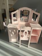 Kidscraft kaptafel lichtroze met stoeltje TEAB, Kinderen en Baby's, Ophalen of Verzenden, Gebruikt, Tafel(s) en Stoel(en)