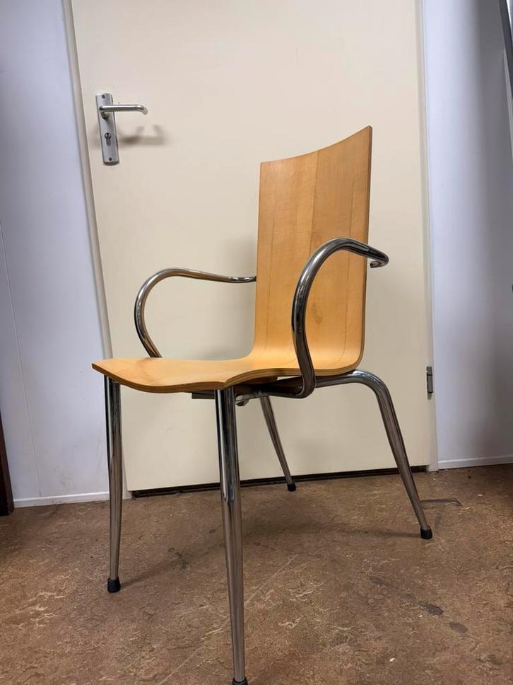 Designstoelen Olly Tango by Stylex, Huis en Inrichting, Stoelen, Zo goed als nieuw, Bruin, Ophalen