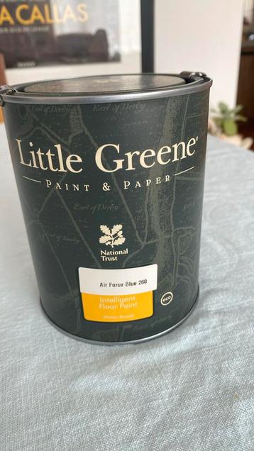 Little Greene verf , air force blue 260 vloerverf 1 liter beschikbaar voor biedingen