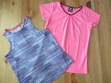 Sportshirts maat 140-146 beschikbaar voor biedingen