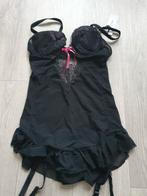 Sexy jarretel jurkje Besired Maat S, Kleding | Dames, Verzenden, Zwart