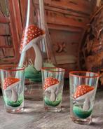 Handpainted/Karaf/Likeur/Glaasje, Ophalen of Verzenden