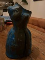 Unieke blauwe torso vaas, Antiek en Kunst, Kunst | Beelden en Houtsnijwerken, Ophalen