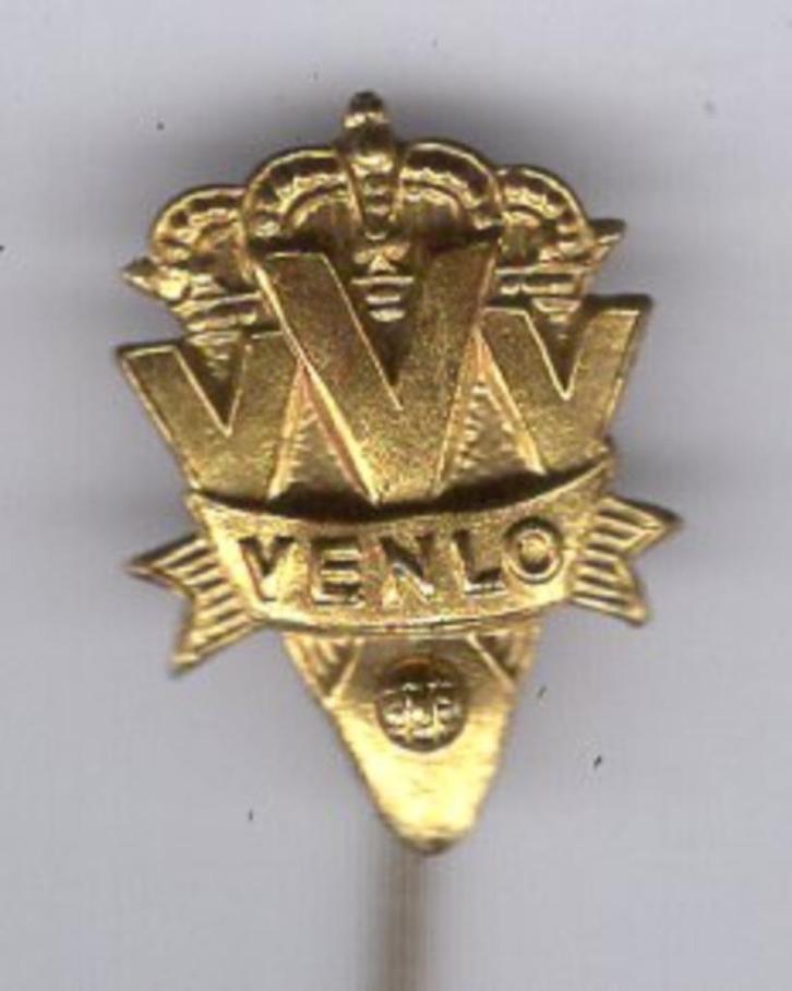 Venlose Voetbal Vereniging (VVV) koper speldje ( Z_191a ), Verzamelen, Speldjes, Pins en Buttons, Zo goed als nieuw, Speldje of Pin
