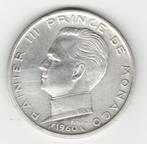25-1771 Monaco 5 franc 1960, Verzenden, Overige landen, Losse munt, Zilver