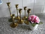 KANDELAAR KOPER 6 STUKS, KOPEREN KANDELAAR VOOR DINERKAARS, Ophalen of Verzenden, Koper of Brons