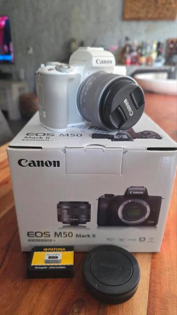 Canon EOS M50 Mark II - Nieuwstaat! beschikbaar voor biedingen