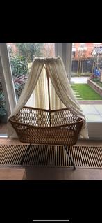 Prachtige vintage rotan wieg, Ophalen, Gebruikt, Wieg