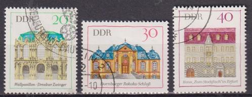 DDR Historische gebouwen, Postzegels en Munten, Postzegels | Thematische zegels, Gestempeld, Plaats of Gebouw, Ophalen of Verzenden
