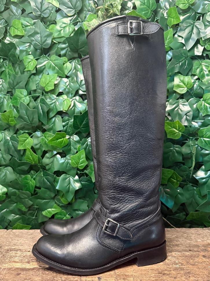 Bijna Nieuwe mooie hoge vintage laarzen van Sendra maat 40, Kleding | Dames, Schoenen, Zo goed als nieuw, Hoge laarzen, Zwart
