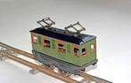 oude antieke BuB spoor 0 E-Locomotief, uurwerk, Verzenden