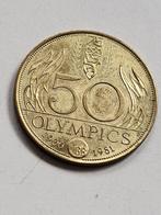 Penning België 75 jaar Olympics 1906-1981, Overige materialen, Ophalen of Verzenden