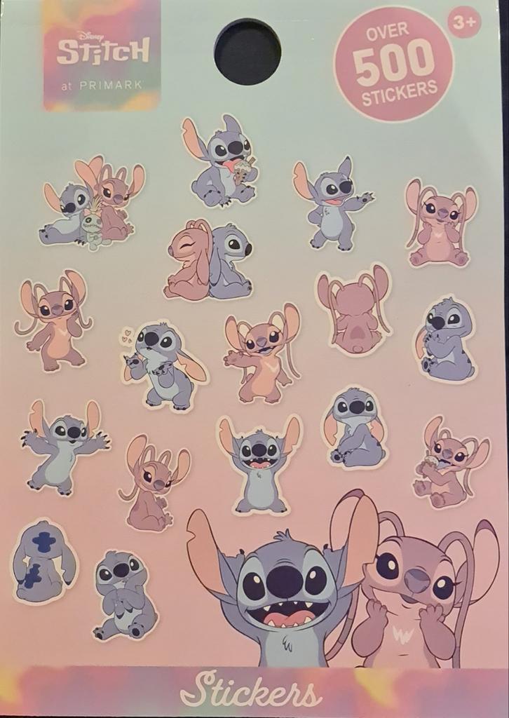 Nieuw Disney Stitch Stickerboek - 500 Stickers!, Hobby en Vrije tijd, Stickers en Plaatjes, Nieuw, Meerdere stickers, Verzenden