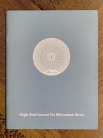 Brochure folder Mercedes-Benz Burmester nieuw!, Ophalen of Verzenden, Nieuw, Mercedes, Mercedes-Benz