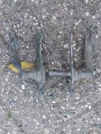 Oude IJzeren Deurbeslag Set - Klinken., Ophalen of Verzenden, Gebruikt, IJzer, Klink of Kruk