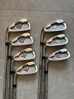 Heren ijzerset linkshandig - Wilson CI7, Sport en Fitness, Golf, Ophalen of Verzenden, Zo goed als nieuw, Set, Overige merken