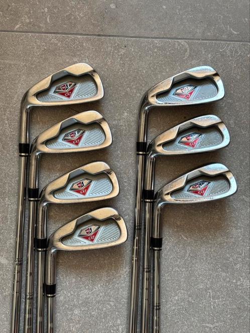 Heren ijzerset linkshandig - Wilson CI7, Sport en Fitness, Golf, Zo goed als nieuw, Set, Overige merken, Ophalen of Verzenden