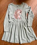 Mintgroene jurk met pony paard van DopoDopo - Maat 128, Meisje, Ophalen of Verzenden, Zo goed als nieuw, Dopodopo