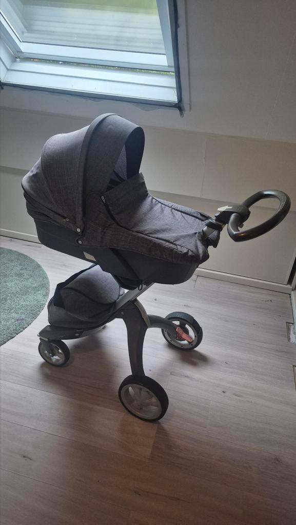 Stokke xplory V5 kinderwagen COMPLEET, Kinderen en Baby's, Kinderwagens en Combinaties, Zo goed als nieuw, Overige merken, Ophalen